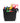 Black Mobile Office Pencil Case plain