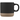 Black - Natural Matte Terra - 12 oz. Clay Base Ceramic Mug plain