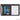 BLACK Pebble Grain Zippered Portfolio With Calculator  grouped