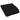 Black Pinnacle RPET Polar Fleece Blanket plain
