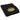 Black Pinnacle RPET Polar Fleece Blanket