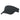 BLACK POLYESTER VISOR plain grouped