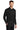 Black Port Authority Silk Touch Performance Long Sleeve Polo. K540LS plain