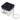 Black Push Pop Charging Cable with Keyring & Screen Cleaner