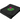 Black Ribbed Fleece Blanket