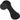 Black Silicone Hat Clip w/ Ball Marker plain