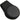 Black Silicone Hat Clip w/ Ball Marker plain