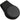 Black Silicone Hat Clip w/ Ball Marker plain