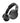 Black Skullcandy Icon 180 Bluetooth Headphones plain