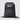 Black Sora Recycled Quilted Drawstring Bag - 6L