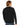 Black Sponge Fleece Raglan Crewneck Sweatshirt - 3901