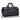 Black Stonecrop Duffel Bag w/Shoe Compartment plain