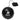 Black Stress Ball Yo-Yo Bungee