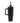Black Tana Plastic Tumbler with Handle 900ML plain