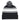 BLACK Two-Tone Knit Pom Beanie With Cuff plain grouped