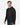 Black Unisex JAQ Stretch Performance Hooded Long Sleeve T-Shirt - NE105