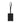 Black Venture Out Recycled rPET Luggage Tag plain
