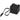 Black Wally Stretch 35 Wall Charger with cable