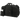 Black Weekender 18.5" Deluxe Duffel Bag plain
