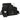 Black Weekender 18.5" Deluxe Duffel Bag plain