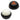 Black Well-Rounded Convex Lip Balm