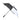 Black-White Elements 60" Recycled rPET Auto Open Dual Canopy Golf Umbrella plain