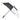 Black-White Elements 60" Recycled rPET Auto Open Dual Canopy Golf Umbrella