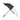 Black-White Elements 60" Recycled rPET Auto Open Golf Umbrella plain