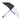 Black-White Elements 60" Recycled rPET Auto Open Golf Umbrella