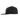BLACK WITH BLACK Odyssey Rope Cap plain grouped
