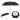 BLACK WITH GRAY 60" Cutter & Buck® Arc rPET Golf Umbrella plain grouped