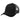 BLACK WITH GRAY Cotton Twill Mesh Back Cap plain grouped