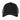 BLACK WITH GRAY Cotton Twill Mesh Back Cap plain grouped
