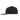 BLACK WITH WHITE Odyssey Rope Cap plain grouped