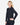 Black Women's CrownLux Performance® Plaited Long Sleeve Polo - DG20LW