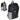 Black/Gray Journey Polyester Cooler Backpack plain