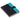 Black/Teal Chic Journal with Magnetic Closure plain