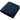 Blue 100% Recycled PET Fleece Blanket plain