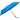 Blue 46" Recycled 3-Folding Umbrella plain