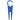 BLUE Aluminum Divot Tool With Ball Marker  grouped