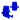 Blue Bristle Buddy Flexible Phone Stand plain