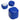 Blue Chap-Cube Vanilla Lip Balm plain