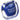 Blue Clearview Pedometer