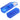 Blue Health Case Bandage Holder Pill Box plain
