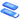 Blue Slide-Right Bandage Dispenser