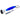 Blue Swab Microfiber Earbud & Screen Cleaner with Key Ring plain