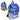 Blue/Gray Journey Polyester Cooler Backpack