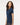 Bright Navy Women's Ringspun Pique Polo - 7600