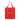Bright Red North Park Deluxe - Non-Woven Shopping Tote Bag plain