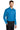 Brilliant Blue Port Authority Silk Touch Performance Long Sleeve Polo. K540LS plain